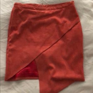 Suede skirt - NWOT